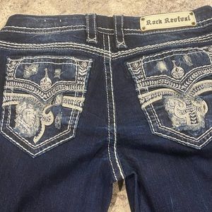 WOMENS ROCK REVIVAL JEAN sz31